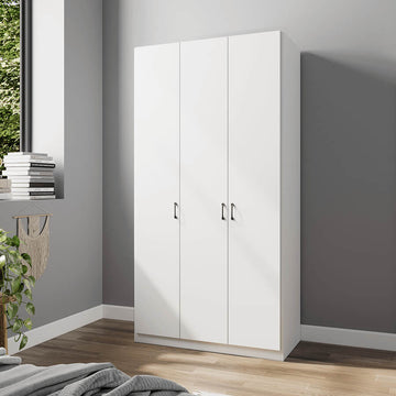 ארון בגדים 3 דלתות גדול דגם אסף 120X240